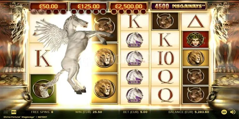 TÍNH NĂNG NỔI BẬT GIÚP SĂN JACKPOT CÙNG DIVINE FORTUNE